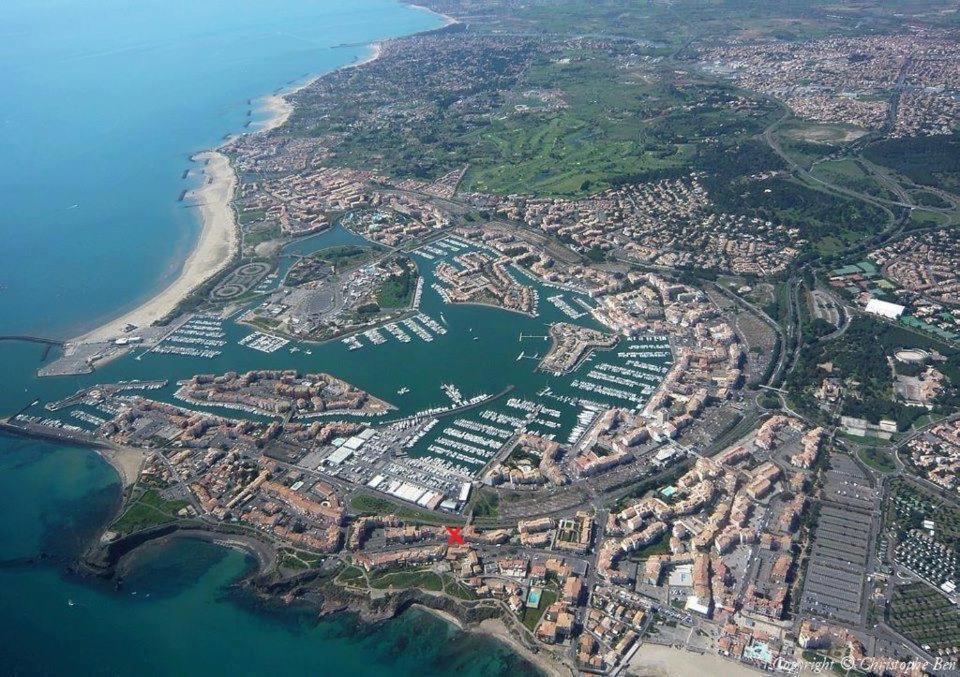 Cap D'Agde Falaises - Rez De Jardin, Proche Plages Dış mekan fotoğraf